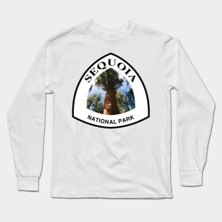 Sequoia National Park shield Long Sleeve T-Shirt